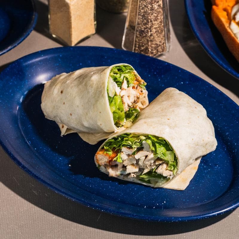 Grilled chicken Caesar wrap